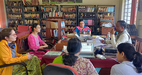 Local trip to Deccan College Sanskrit Dictionary Department