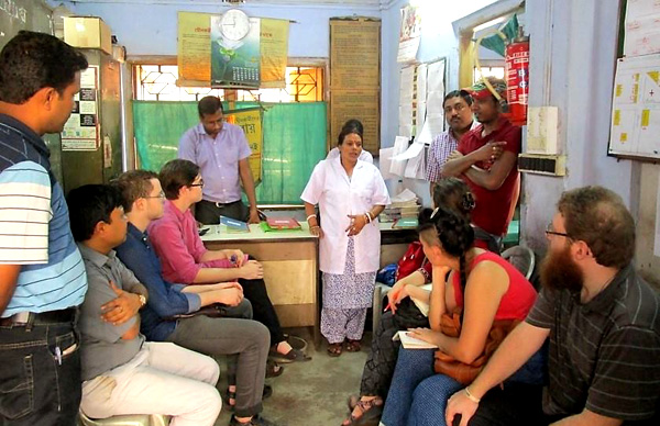 Bangla students with community health service provider